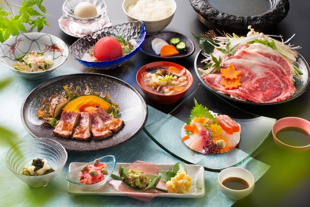 Shosuke-No-Yado Takinoyu Hotel Aizuwakamatsu Buitenkant foto