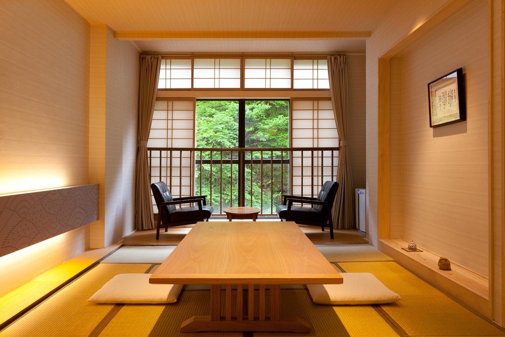 Shosuke-No-Yado Takinoyu Hotel Aizuwakamatsu Buitenkant foto