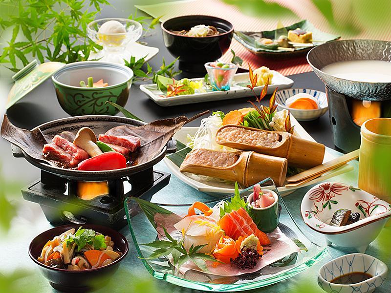 Shosuke-No-Yado Takinoyu Hotel Aizuwakamatsu Buitenkant foto
